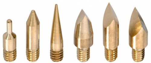 Set de 6 Vârfuri de Scris și Pictat pentru Pirograf Electric CFH, Cod Produs 52250, Compatibil cu Pirograf CFH, Cod Catalog 52245