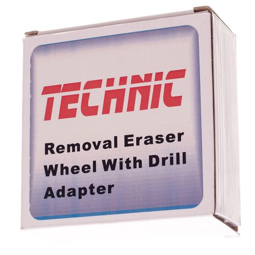 Disc de Cauciuc pentru Îndepărtarea Autocolantelor cu Adaptor de 6 mm, Filet M8x1, Diametru 100 mm