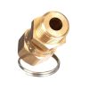 Supapă de Siguranță Compresor 1/4" 8 Bar, Material Alamă, pentru Instalații Pneumatice