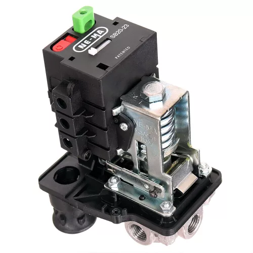 Presostat pentru Compresoare Mari 400V 1/4" Ne-Ma ET24V17/23 Fabricat în Italia