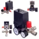 Presostat pentru Compresoare cu Regulator de Presiune și 2 Manometre, 400V, 1/4" Tehnic PL400-2