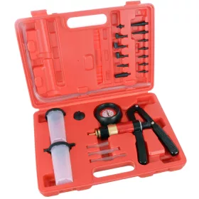  Set de Pompe de Vid și Presiune cu Geantă din Plastic (Interval Vid: -1 Bar, Presiune: +4 Bar) TC Technic LT-A1024
