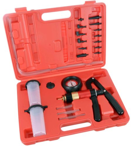 Set de Pompe de Vid și Presiune cu Geantă din Plastic (Interval Vid: -1 Bar, Presiune: +4 Bar) TC Technic LT-A1024