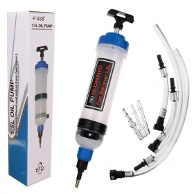   Seringă pentru Extracția Benzinei și Uleiului Diesel, Capacitate 1,5 Litri, Compatibilă cu Conectori PSA, Opel, Vauxhall - TC Technic F1208