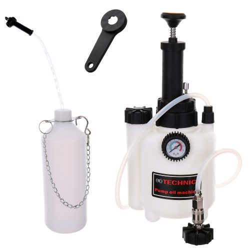 Dispozitiv de schimbare și aerisire a lichidului de frână TC Technic G1091 cu rezervor de 3 litri și adaptor universal de 42 mm