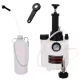 Dispozitiv de schimbare și aerisire a lichidului de frână TC Technic G1091 cu rezervor de 3 litri și adaptor universal de 42 mm
