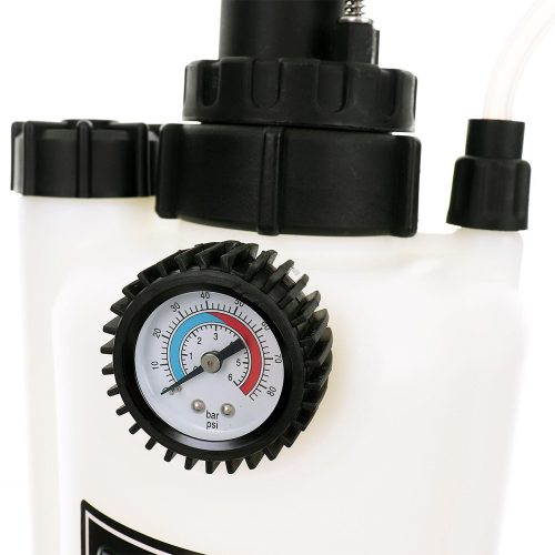 Dispozitiv de schimbare și aerisire a lichidului de frână TC Technic G1091 cu rezervor de 3 litri și adaptor universal de 42 mm