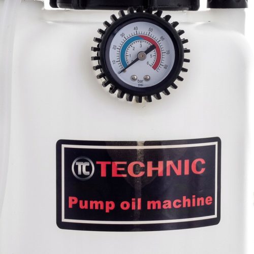 Dispozitiv de schimbare și aerisire a lichidului de frână TC Technic G1091 cu rezervor de 3 litri și adaptor universal de 42 mm