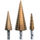 Set Burghie Conice pentru Metal 4-32mm Oțel Rapid cu Acoperire din Titan