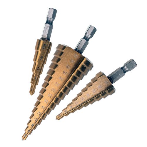 Set Burghie Conice pentru Metal 4-32mm Oțel Rapid cu Acoperire din Titan
