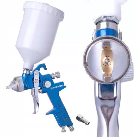   Pistol de Vopsit HVLP Tehnic cu Duza de 1,4 mm și Rezervor de 600 ml