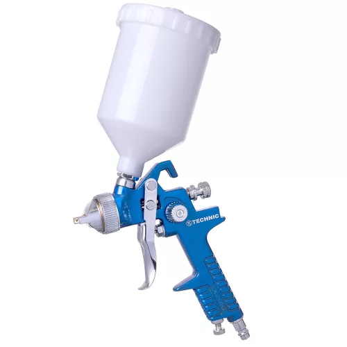 Pistol de Pulverizare HVLP Technic H-827B cu Duza de 1.7 mm și Rezervor de 600 ml