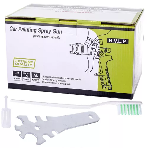 Pistol de Pulverizare HVLP Technic H-827B cu Duza de 1.7 mm și Rezervor de 600 ml