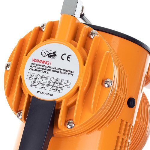 Mini Compresor cu Două Membrane Fengda AS-08, 128 litri/minut, pentru Aerograf cu Duze de 0,2-1,2 mm