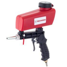   Pistol de sablare cu rezervor superior pentru modelare, compatibil cu compresoare mici Technic Lp-19e