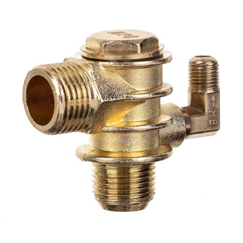 Supapă de Reținere pentru Compresor, Fără Tensiune 1/2" x 3/4" Technic CVM10-02, Compatibilă cu Compresoare de 50/100 Litri, Presiune Maximă 16 Bar, Aliaj de Zinc