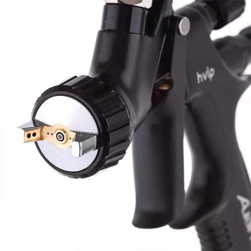 Pistol de Vopsit Profesional Mini Volum Mare Presiune Mică Auarita Nova Light cu Duza de 1.2 mm și Rezervor de 250 ml