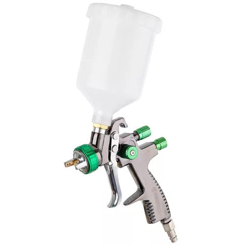 Pistol de Pulverizare cu Volum Mic și Presiune Joasă cu Duza 1.8mm TECHNIC H-898 pentru Vopsea și Lacuri