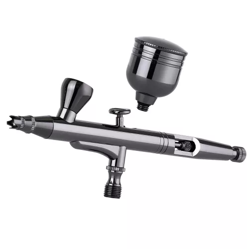 Airbrush Profesional pentru Modelare cu Duza de 0.3 mm și Două Rezervoare Technic X301
