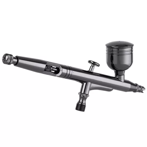 Airbrush Profesional pentru Modelare cu Duza de 0.3 mm și Două Rezervoare Technic X301