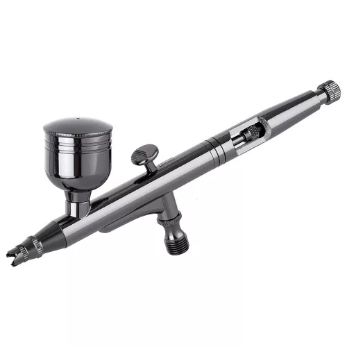 Airbrush Profesional pentru Modelare cu Duza de 0.3 mm și Două Rezervoare Technic X301