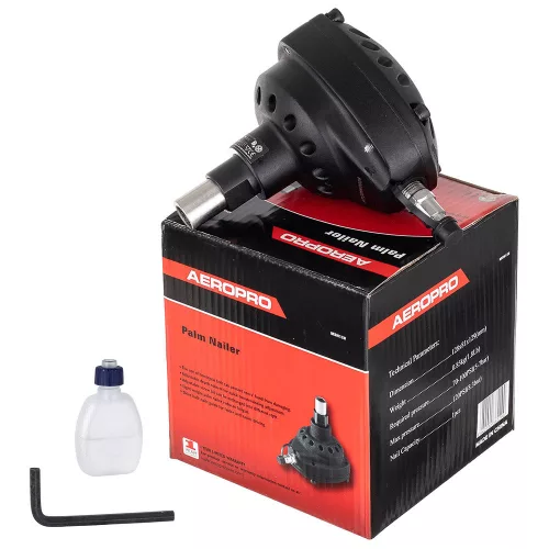 Ciocan Pneumatic pentru Cuie Aeropro MSN120, 12 cm, cu Nas Magnetic