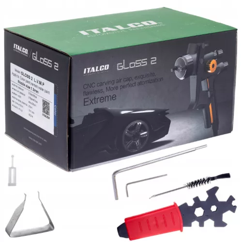 Pistol de Vopsit Premium Italco Gloss 2 Volum Mare Presiune Mică 1,4 mm