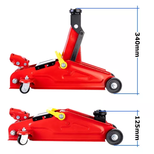 Cric Hidraulic Béka Big Red 2 Tone, 135-340 mm, pentru Atelier și Service Auto