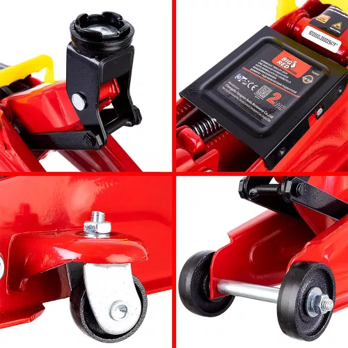 Cric Hidraulic Béka Big Red 2 Tone, 135-340 mm, pentru Atelier și Service Auto