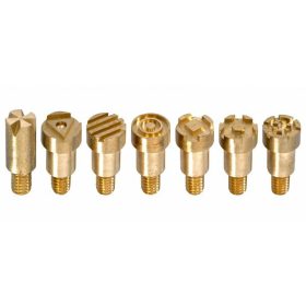   Set de Ștampile pentru Pirogravură Electrică, 7 Piese - Compatibil cu Modelul CFH 52245