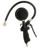 Pistol de Umflat Anvelope cu Manometru Glicerinos, din Material Plastic, cu Conector Rapid 1/4"