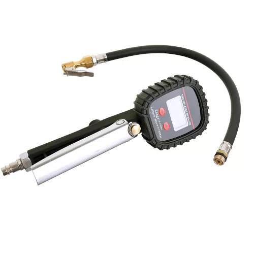 Pistol Digital pentru Umflat Anvelope cu Manometru LCD, 0-10 Bari, 390 mm