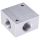Bloc Distribuitor Aer Pneumatic din Aluminiu 4 x 1/2" Technic AC0041