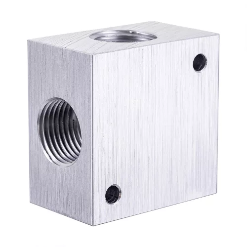 Bloc Distribuitor Aer Pneumatic din Aluminiu 4 x 1/2" Technic AC0041