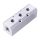 Bloc Distribuție Aer din Aluminiu pentru Pneumatică, 2x1/2" și 3x1/4", Technic AC0052