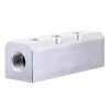 Bloc Distribuție Aer din Aluminiu pentru Pneumatică, 2x1/2" și 3x1/4", Technic AC0052