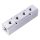 Bloc Distribuție Aer din Aluminiu pentru Pneumatică 2x1/2" 4x1/4" Technic AC0061