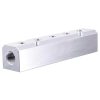 Bloc Distribuție Aer din Aluminiu pentru Pneumatică, 2x1/2" și 5x1/4" - Technic AC0071