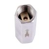 Supapă de Reținere Liniară pentru Compresoare 1/4" Technic CV02, Filet 1/4", Presiune Maximă 10 Bar, Temperaturi de Operare -5 - +60 °C, Lungime Totală 40 mm