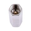 Supapă de Reținere Liniară pentru Compresoare 1/4" Technic CV02, Filet 1/4", Presiune Maximă 10 Bar, Temperaturi de Operare -5 - +60 °C, Lungime Totală 40 mm