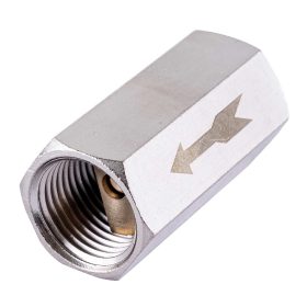   Supapă de reținere liniară pentru compresoare 1/2" Technic CV04 din oțel inoxidabil