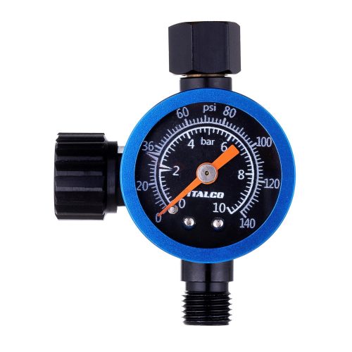 Italco Model One Regulator de Presiune pentru Pistol de Pulverizare 1/4" cu Manometru