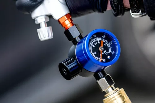 Italco Model One Regulator de Presiune pentru Pistol de Pulverizare 1/4" cu Manometru