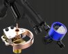 Italco Model One Regulator de Presiune pentru Pistol de Pulverizare 1/4" cu Manometru