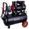Compresor Multifunțional Fără Ulei Auarita 2-1450F24, 24 Litri, Cu Două Pistoane, Pentru Utilizare Profesională și Hobby