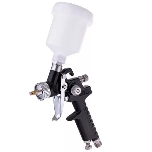 Pistol de Pulverizare Mini cu Duza de 1 mm TC Technic H-2000P HVLP 1 mm Negru (125 ml)