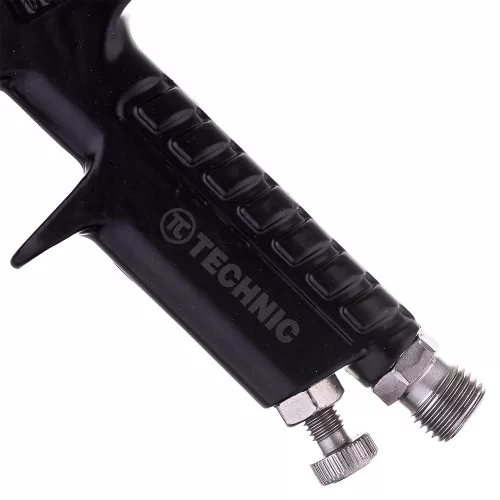 Pistol de Pulverizare Mini cu Duza de 1 mm TC Technic H-2000P HVLP 1 mm Negru (125 ml)