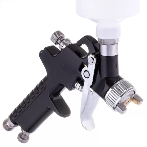 Pistol de Pulverizare Mini cu Duza de 1 mm TC Technic H-2000P HVLP 1 mm Negru (125 ml)