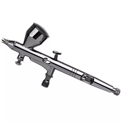 Airbrush Profesional pentru Pictură din Alamă Zincată cu Duza de 0,3 mm Technic X302 Gri
