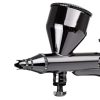 Airbrush Profesional pentru Pictură din Alamă Zincată cu Duza de 0,3 mm Technic X302 Gri